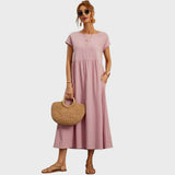 Katalin - Időtlen és elegáns midi ruha