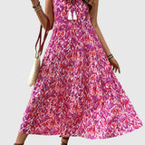 Emese™ | Bohém Batik Mintás Maxi Ruha