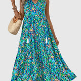 Emőke™ | Bohém Batik Mintás Maxi Ruha