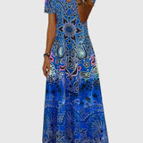 Angéla™ - Vintage V-nyakú Ruha